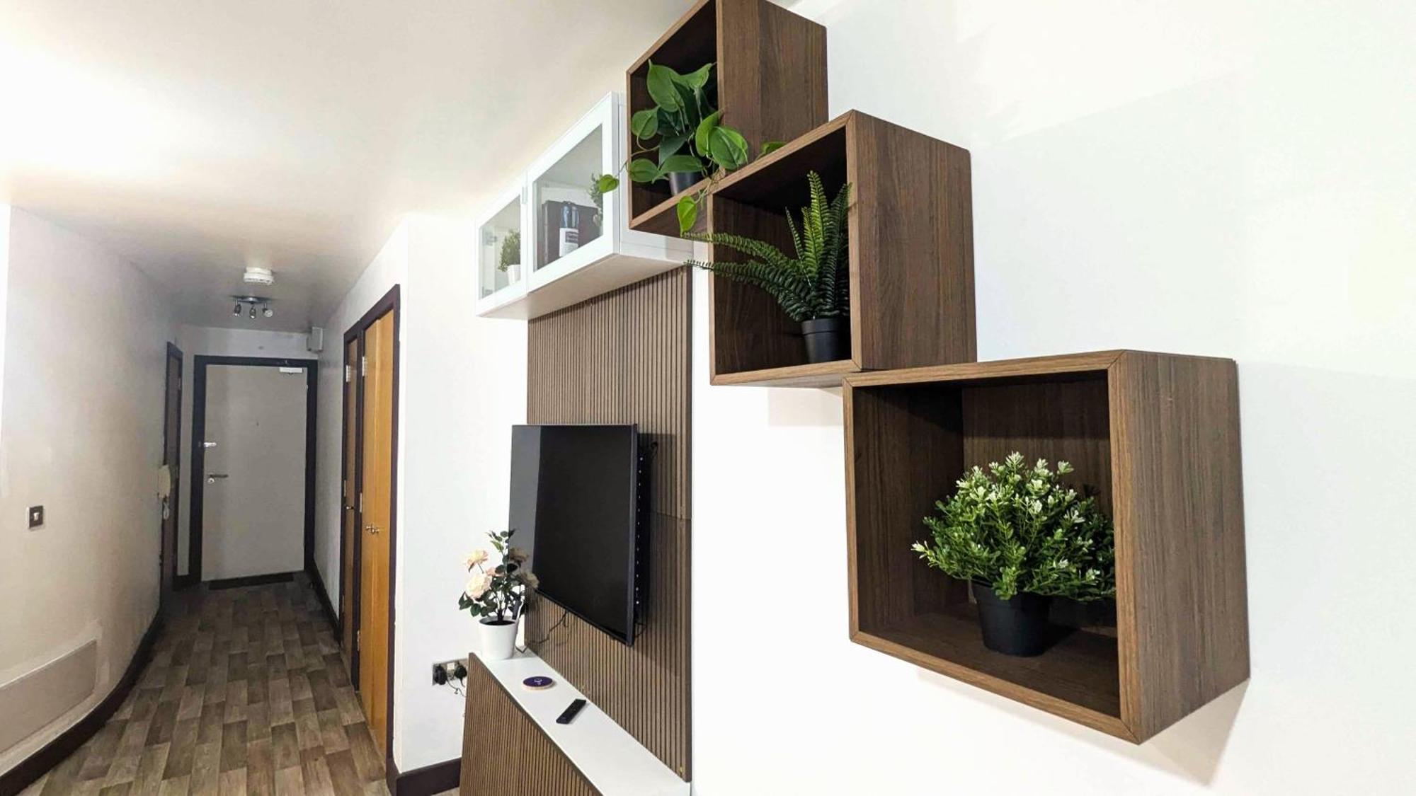 Luxurious Birmingham City Apartment Buitenkant foto