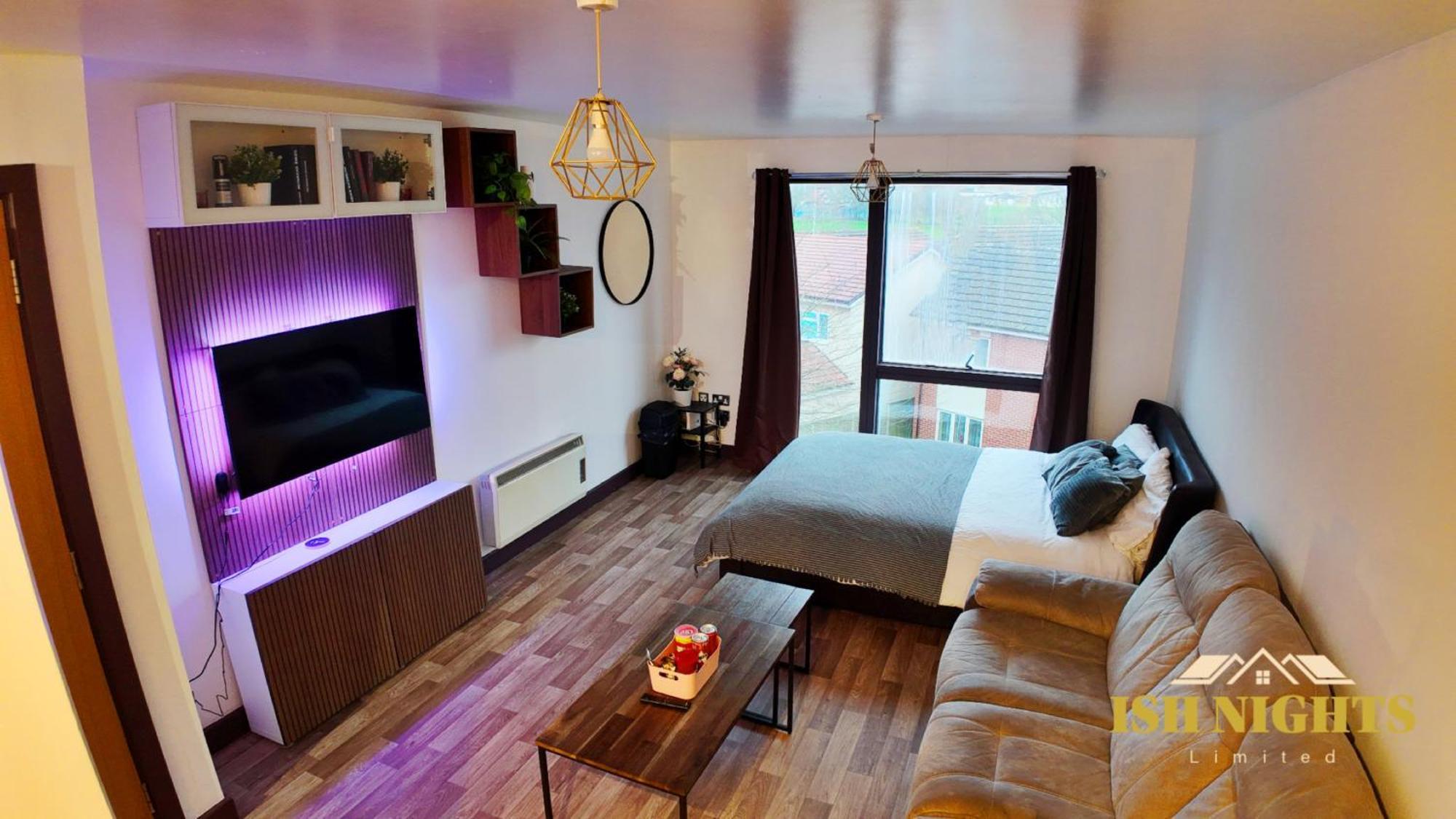 Luxurious Birmingham City Apartment Buitenkant foto